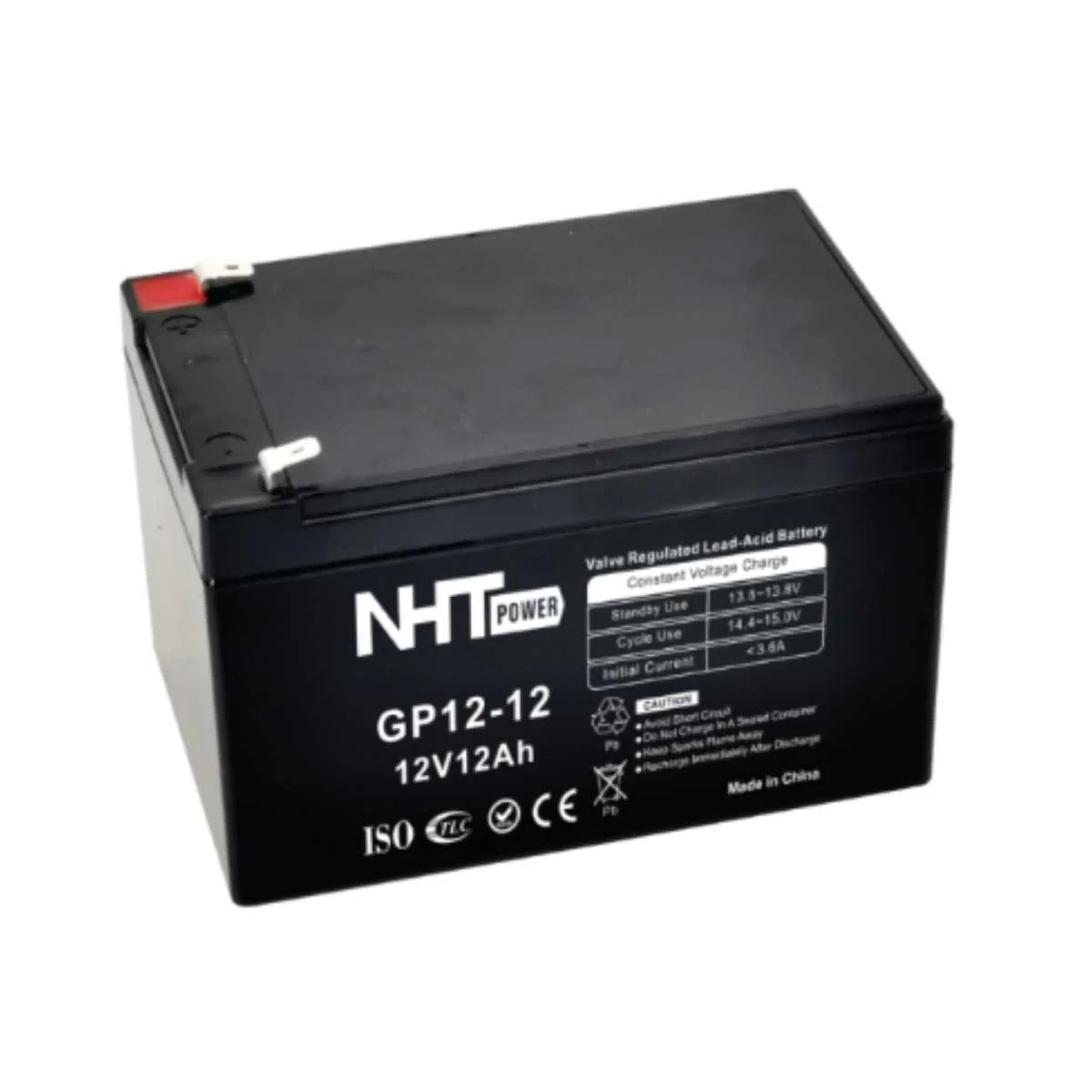 GP12-12 | BATERÍAS DE 12AH, 12 VOLTIOS - UL - NHT