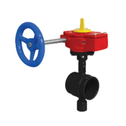 SFL-BV-300-G | VALVULA MARIPOSA RANURADA CONTRA INCENDIOS UL/FM - MARCA SANFLO