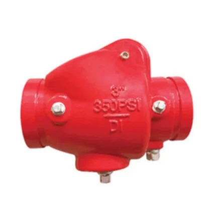 SFL-SC-350-G | VALVULA CHECK SWING RANURADA CONTRA INCENDIOS UL/FM - MARCA SANFLO