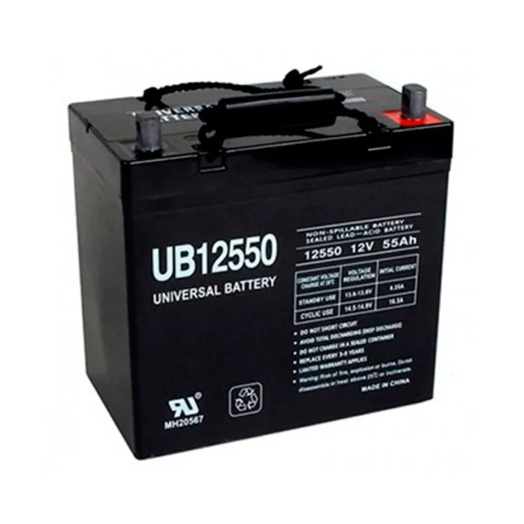 Honeywell BAT-12550 – Batería de 12 V y 55 Ah