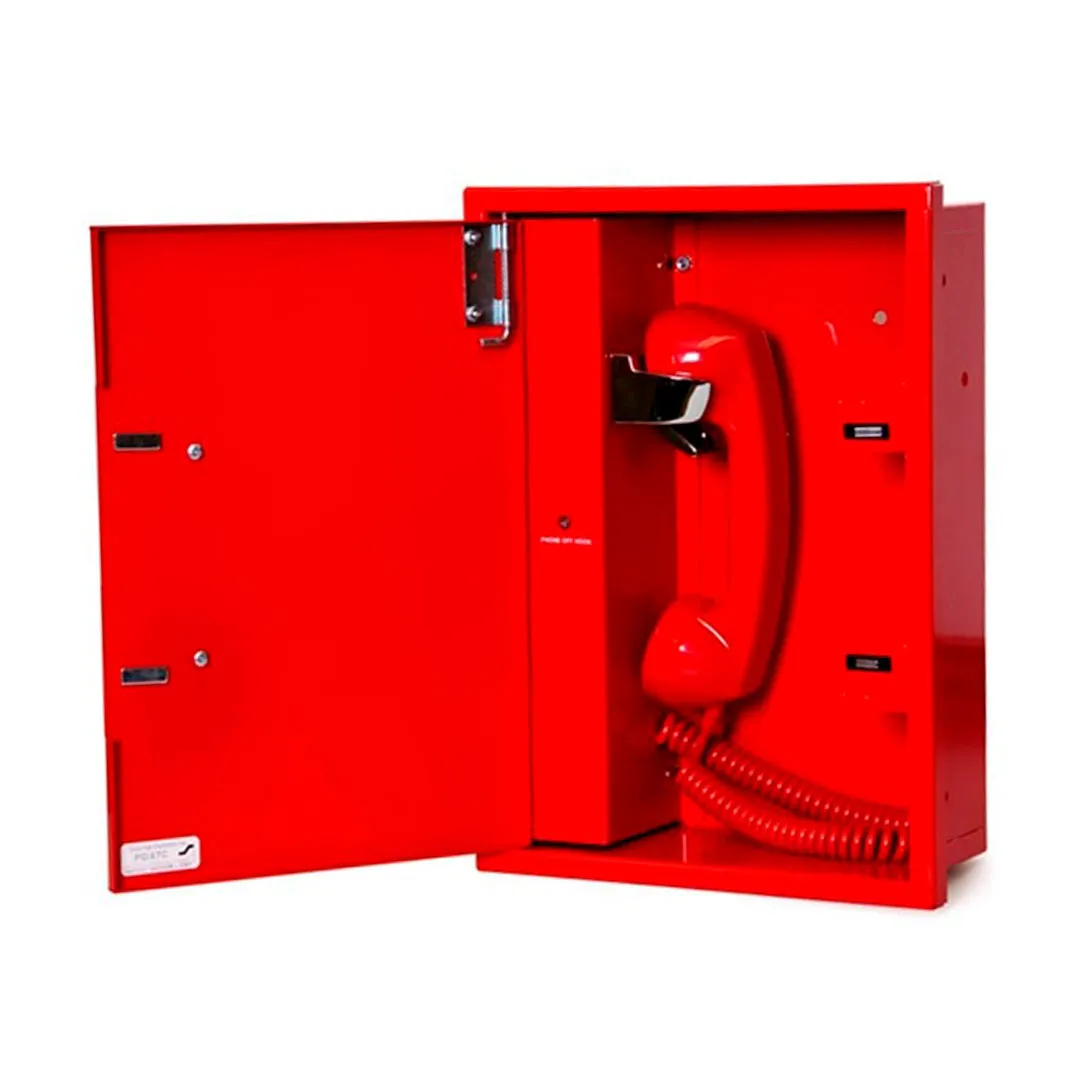 INT2084-9025 | Gabinete para auriculares de teléfono de bombero | DCA-5 INT2084-9025 | Gabinete para auriculares de teléfono de bombero | DCA-5
