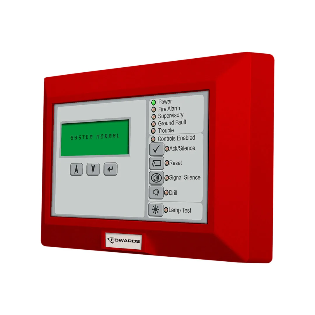Anunciador remoto LCD Kidde RLCD-CR de 4 x 20 caracteres