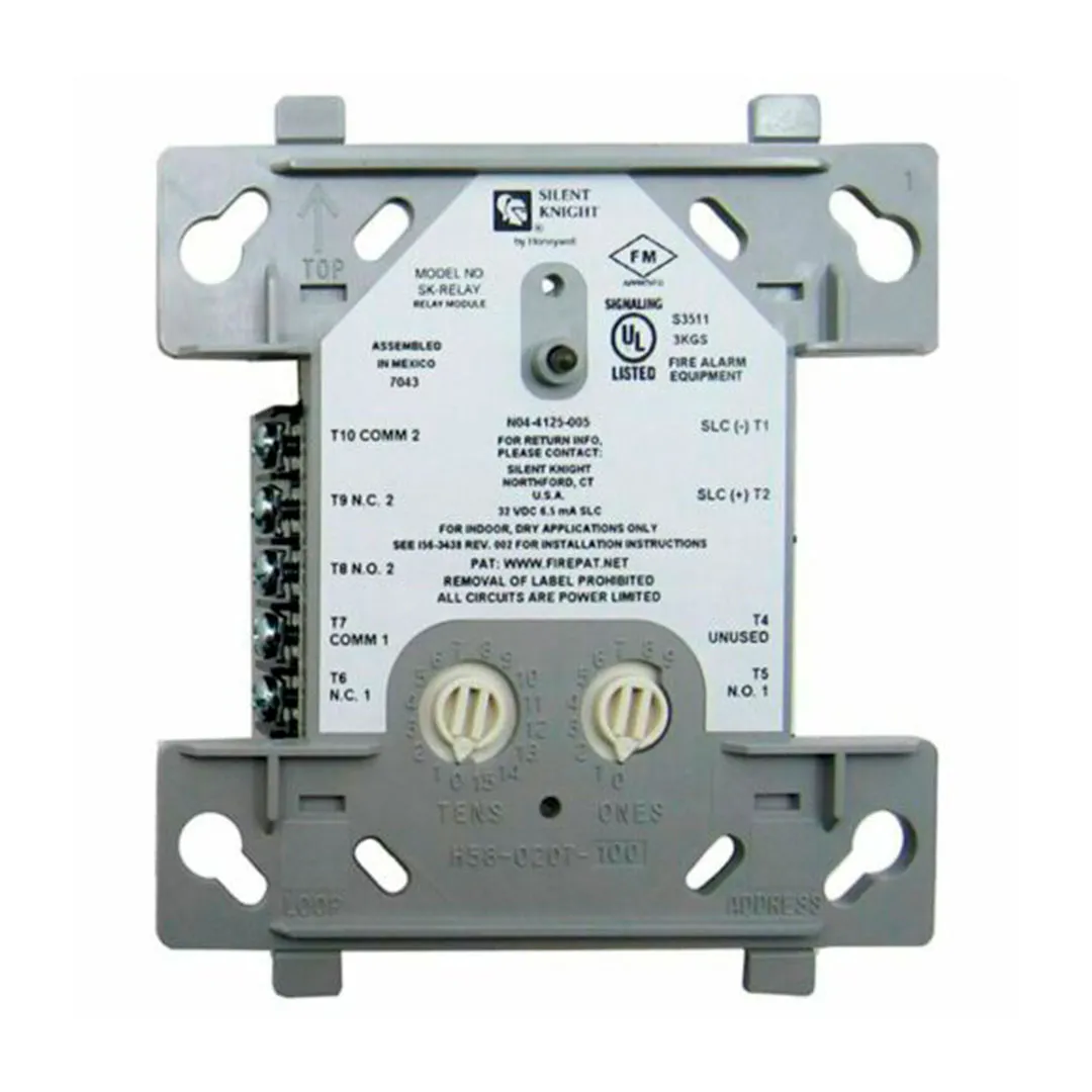 Honeywell SK-RELAY | Módulo de relé direccionable de doble salida